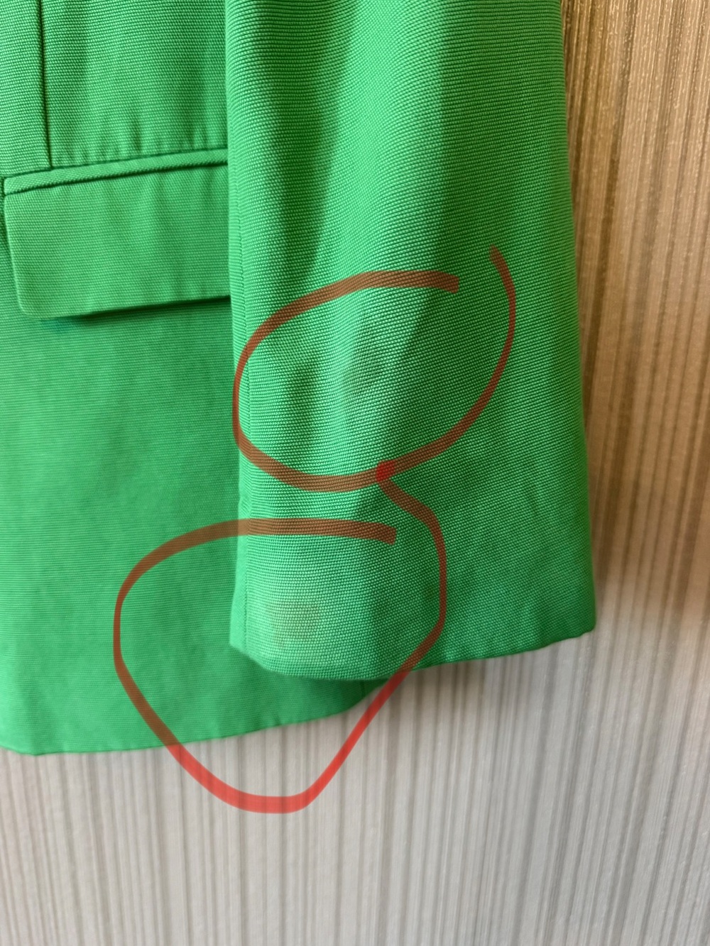 FARM Rio Vibrant Green Two-Button Blazer - Picture 15 of 15